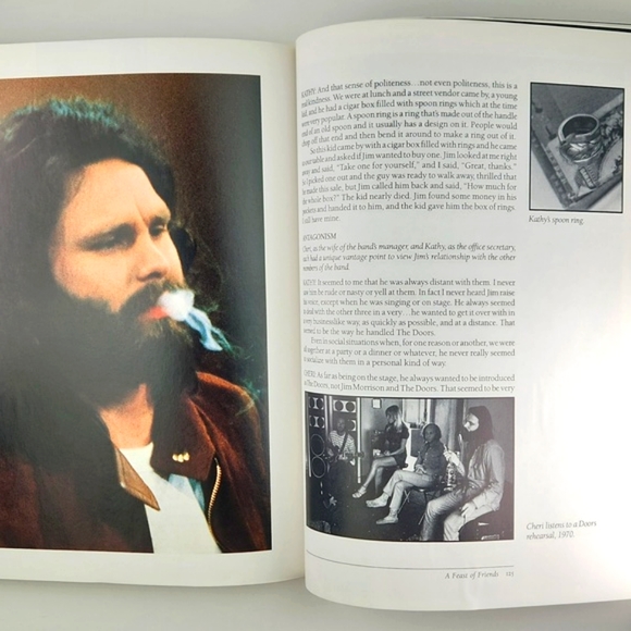 MORRISON: A Feast of Friends, 1991 First Printing, Softcover - Picture 11 of 16